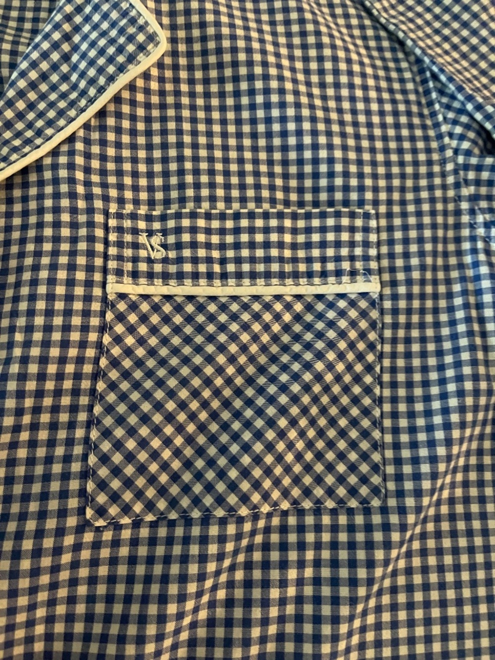 Victoria's Secret Pajama Set Gingham Check - Picture 4 of 8